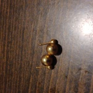 Genuine used gold studs